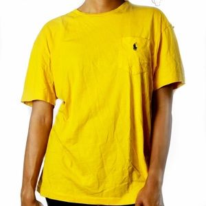 Yellow Polo Ralph Lauren Shirt w/ Pocket